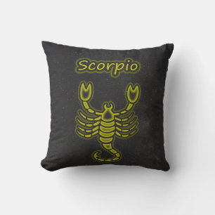 Cojín Decorativo Escorpión brillante