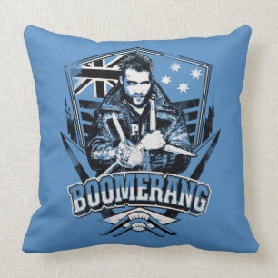 Cojín Decorativo Escuadrón suicida   Insignia de Boomerang