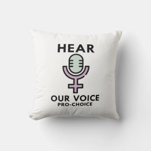 Cojín Decorativo Escucha Nuestra Voz Pro Elección