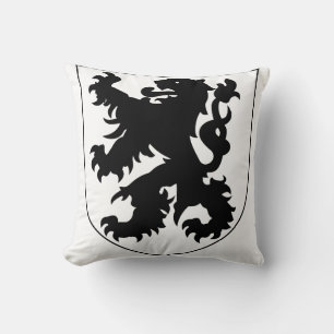 Cojín Decorativo Escudo de Armas de Flandes