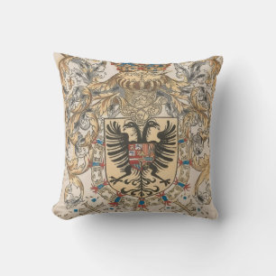 Cojín Decorativo Escudo de armas del Emperador Romano Germánico Car
