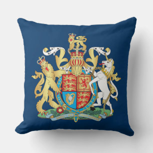 Cojín Decorativo Escudo de armas del Reino Unido
