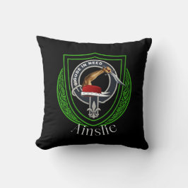 Cojín Decorativo Escudo de Clan Escocés de Ainslie