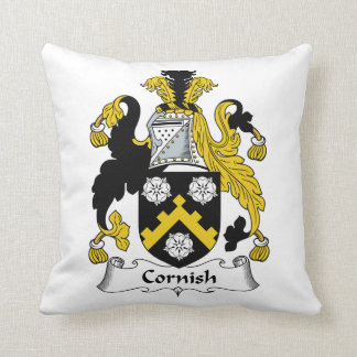 Cojín Decorativo Escudo de Cornualles de la familia