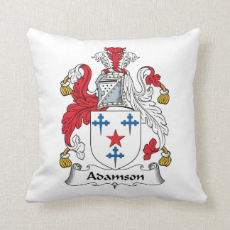 Cojín Decorativo Escudo de la familia de Adamson