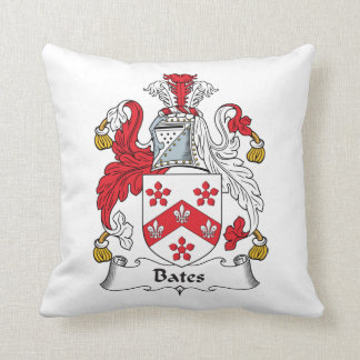 Cojín Decorativo Escudo de la familia de Bates