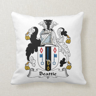 Cojín Decorativo Escudo de la familia de Beattie