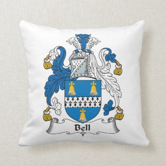 Cojín Decorativo Escudo de la familia de Bell