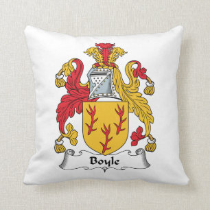 Cojín Decorativo Escudo de la familia de Boyle