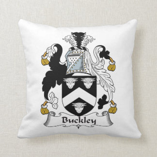 Cojín Decorativo Escudo de la familia de Buckley