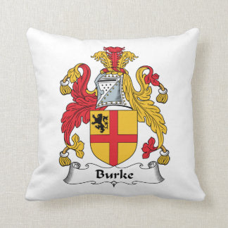 Cojín Decorativo Escudo de la familia de Burke