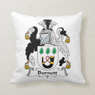 Cojín Decorativo Escudo de la familia de Burnett