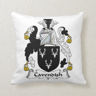 Cojín Decorativo Escudo de la familia de Cavendish