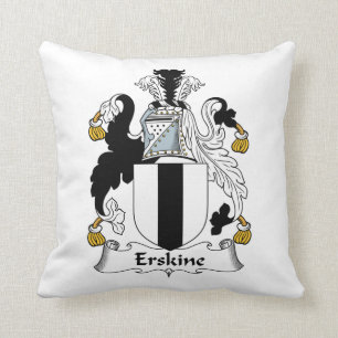 Cojín Decorativo Escudo de la familia de Erskine
