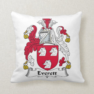 Cojín Decorativo Escudo de la familia de Everett