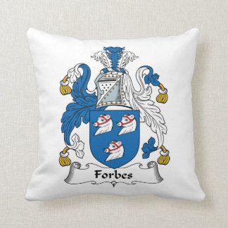 Cojín Decorativo Escudo de la familia de Forbes