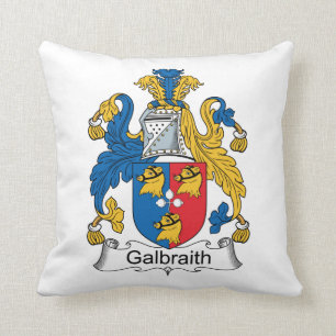Cojín Decorativo Escudo de la familia de Galbraith