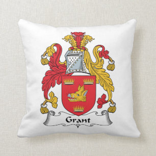 Cojín Decorativo Escudo de la familia de Grant
