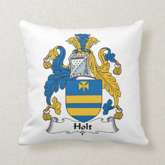 Cojín Decorativo Escudo de la familia de Holt