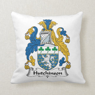 Cojín Decorativo Escudo de la familia de Hutchinson