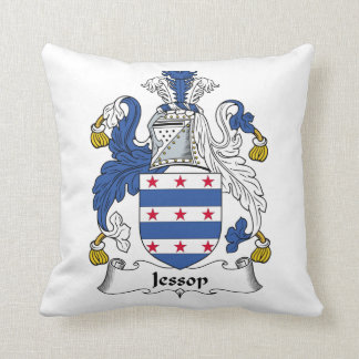 Cojín Decorativo Escudo de la familia de Jessop