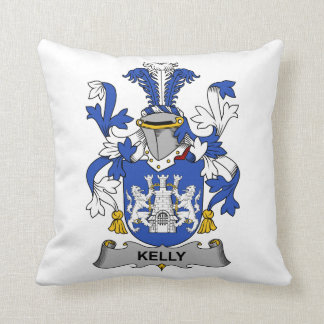 Cojín Decorativo Escudo de la familia de Kelly