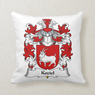 Cojín Decorativo Escudo de la familia de Koziel