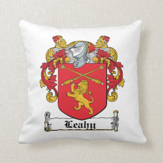 Cojín Decorativo Escudo de la familia de Leahy