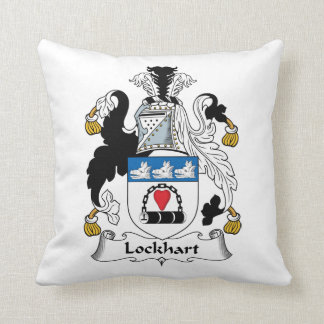 Cojín Decorativo Escudo de la familia de Lockhart