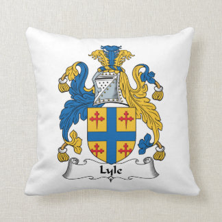 Cojín Decorativo Escudo de la familia de Lyle