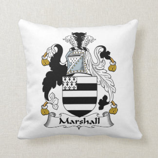 Cojín Decorativo Escudo de la familia de Marshall