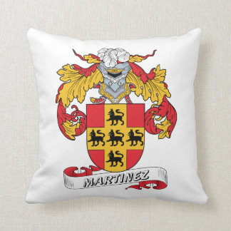 Cojín Decorativo Escudo de la familia de Martínez
