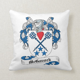 Cojín Decorativo Escudo de la familia de McGavock