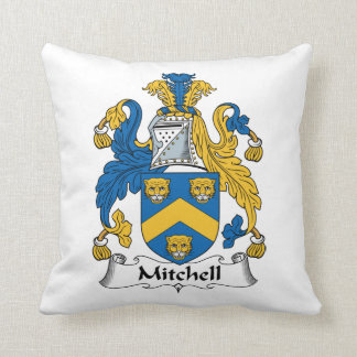 Cojín Decorativo Escudo de la familia de Mitchell