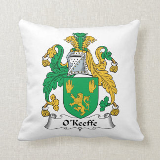 Cojín Decorativo Escudo de la familia de O'Keefe