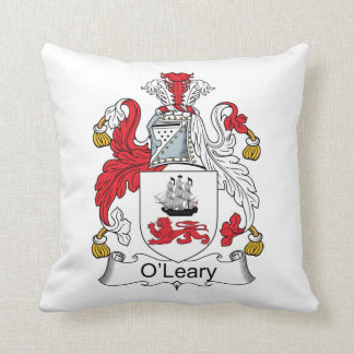 Cojín Decorativo Escudo de la familia de O'Leary