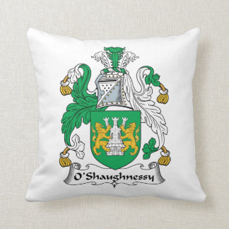 Cojín Decorativo Escudo de la familia de O'Shaughnessy