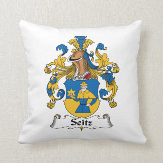 Cojín Decorativo Escudo de la familia de Seitz