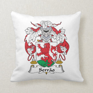 Cojín Decorativo Escudo de la familia de Serrao