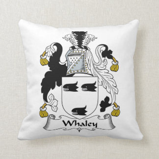 Cojín Decorativo Escudo de la familia de Whaley