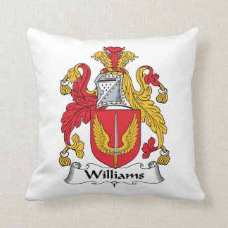 Cojín Decorativo Escudo de la familia de Williams