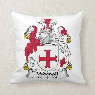 Cojín Decorativo Escudo de la familia de Woodall