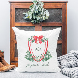 Cojín Decorativo Escudo de Navidades caprichosos | Joyeux Noël