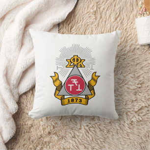Cojín Decorativo Escudo de Phi Sigma Kappa