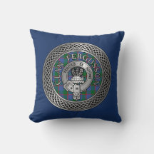 Escudo y nudo de tartán del clan Fergusson