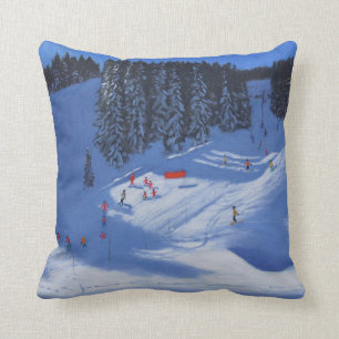 Cojín Decorativo Escuela Morzine 2014 del esquí