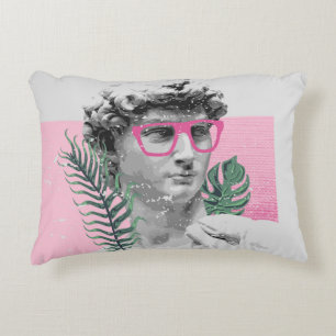 Cojín Decorativo escultura de david renacentista camiseta elegante