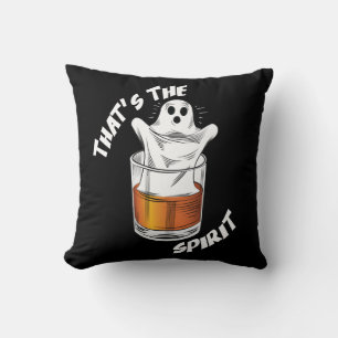 Cojín Decorativo Ese Es El Espíritu - Famoso Fantasma De Halloween