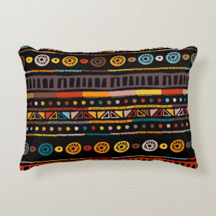 Cojín Decorativo Esencia nativa americana: cosecha étnica