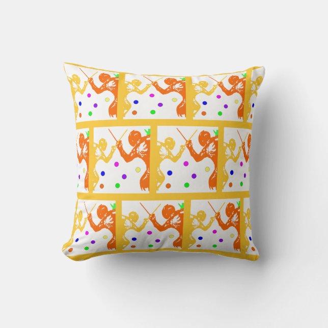 Cojín Decorativo Esgrima (Anverso)